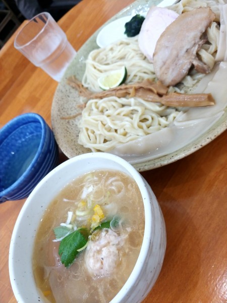 「のどぐろあら炊きつけ麺」@和渦製麺の写真