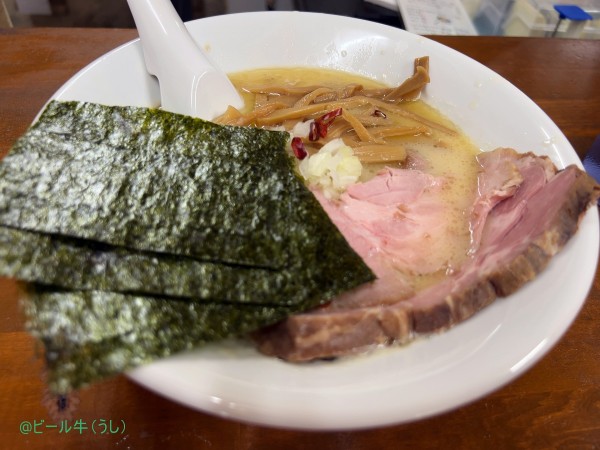 「限定　カタマテ白湯(1100円)」@自家製手打ちラー麺 Do-jinの写真