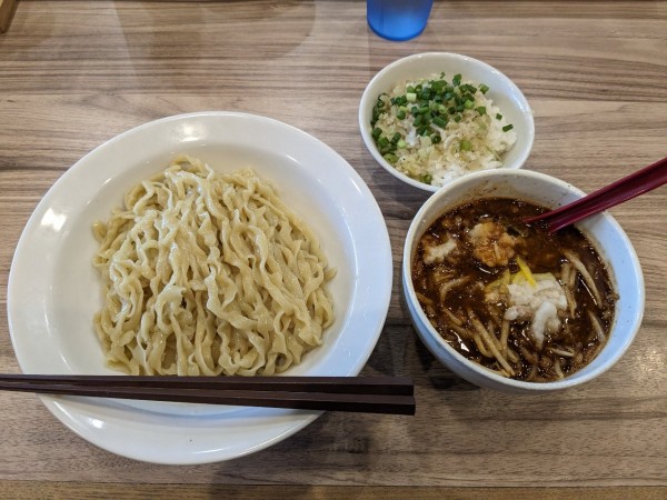 「辛味噌つけ麺」@くじら食堂 nonowa東小金井店の写真