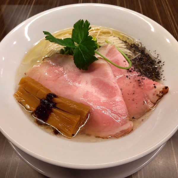 「【数量限定】中華蕎麦 伊豆の自然塩（￥1,400）」@中華蕎麦 三藤の写真