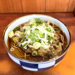 舞茸天そば(490円)