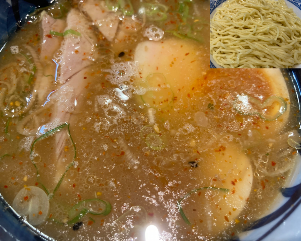 「特製つけ麺」@中華そば 青葉 川崎アゼリア店の写真