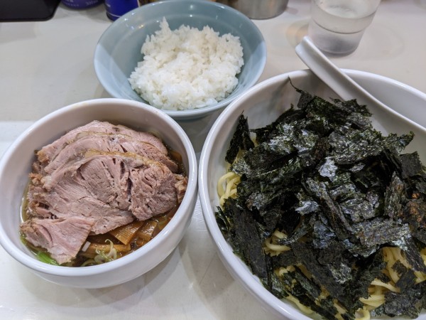 「チャーざるつけめん（並）」@らぁめん元住家の写真