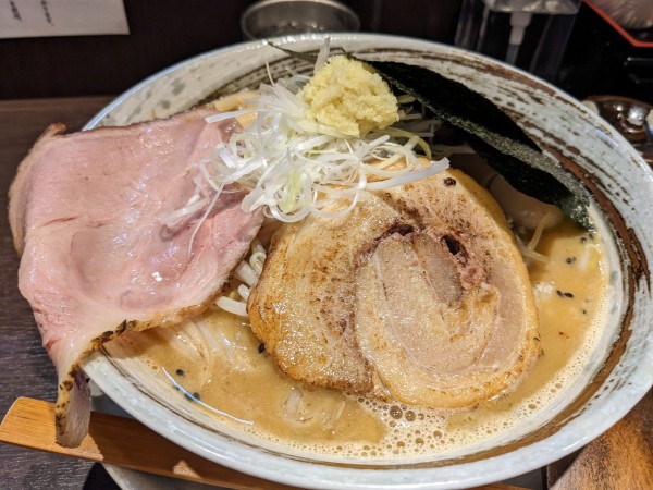 「特製味噌らーめん（もやし増し）」@らーめん縁やの写真