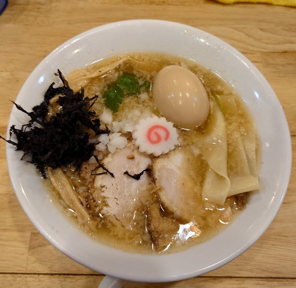 「塩特製煮干しそば(1050円)」@中華そば ムタヒロの写真