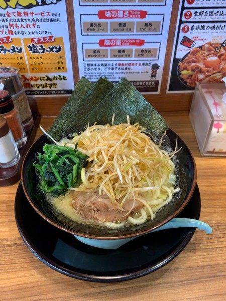 「ネギラーメン」@横浜家系ラーメン 野田家の写真