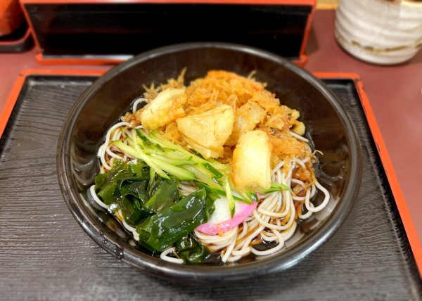 「冷したぬき(410円)」@初台庵の写真