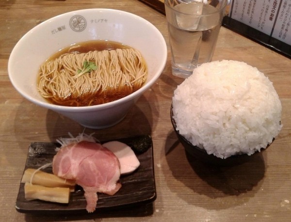「だし麺 醤油(900円)」@だし麺屋 ナミノアヤの写真