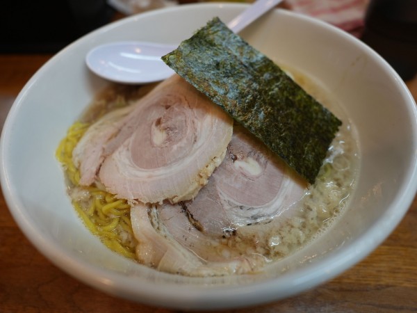 「醤油 こってり＋麺硬め」@一条流 がんこラーメン 南千住店の写真