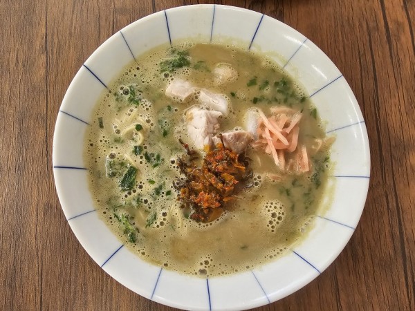 「濃厚ニラそば　880円」@中華そば 文四郎 つがる柏店の写真