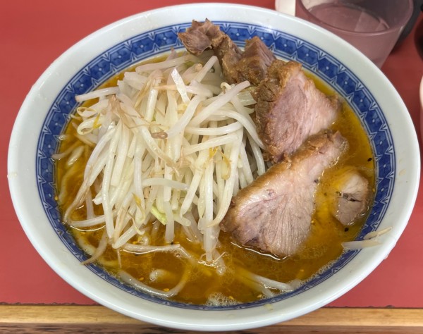 「小豚ラーメン麺1/3そのまま+つけ味変更」@ラーメン二郎 桜台駅前店の写真