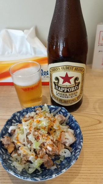 「油そば・麺軽め+にんにく」@らーめん 高尾の写真