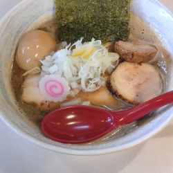 特製濃厚煮干しそば(醤油)＋替え玉