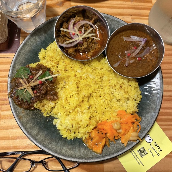 「3種盛り（ラムキーマ・ポークキーマ・ビーフ）」@negombo33 高円寺の写真