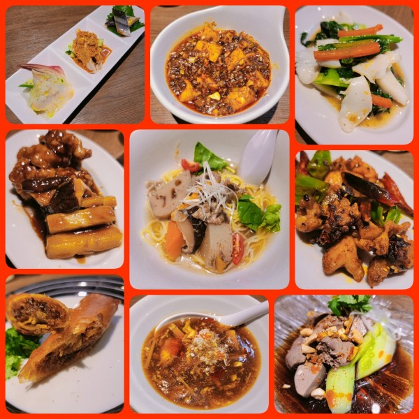 「【ラーメンおまかせカラシビコース】牛筋塩スープの冷やし麺 他」@雲呑麺のお店 おんわの写真