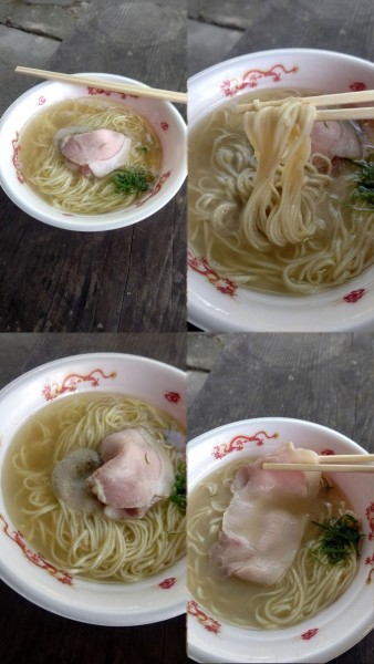 「『舞茸クリーム＆白トリュフオイルの塩らーめん(￥1200)』」@らーめんMAIKAGURAの写真