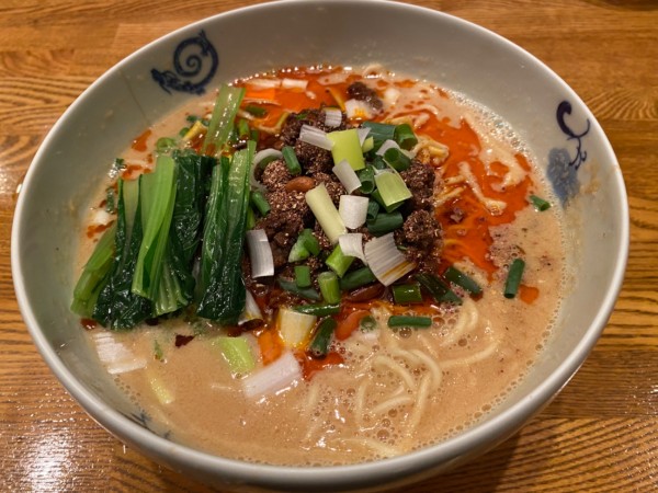 「坦々麺＋ルーローハン」@うず担の写真
