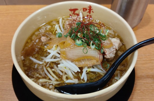 「赤味噌ラーメン」@味噌ラーメン 百庵 西新宿店の写真