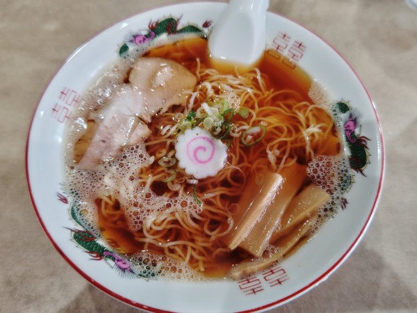 「朝らーめん」@織しげの写真