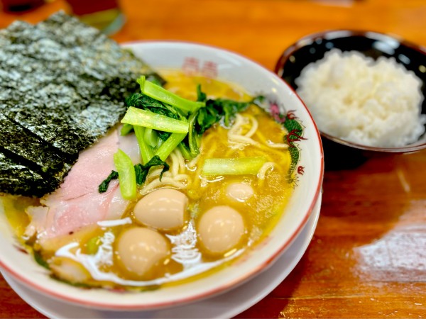 「ばんたい流家系らぁ麺　850円」@会津ばんだいらーめん 伊勢崎店の写真