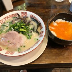 豚骨ラーメン（明太子TKG）