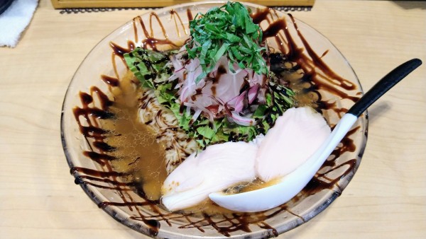 「【限定】冷やし煮干そば」@麺屋Mの写真