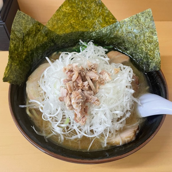 「味噌ネギチャーシュー」@らーめん一家の写真
