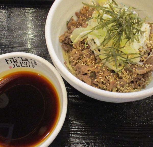 「牛肉そばつけ麺（小210g）800円」@元祖牛肉そばつけ麺 為セバ成ル。の写真