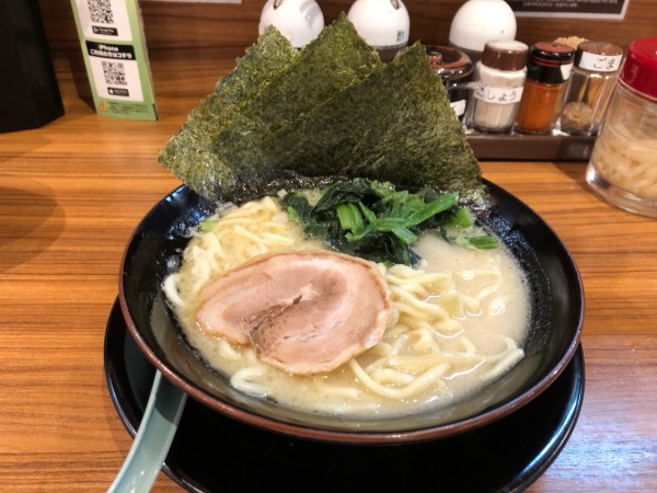 「ラーメン(塩)」@横浜家系ラーメン 壱角家 落合南長崎店の写真