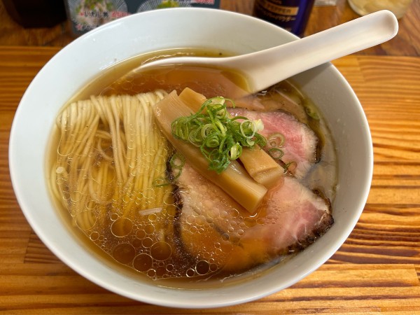 「名古屋コーチンの極上炙り肉中華そば ¥900」@中華そば よしかわの写真