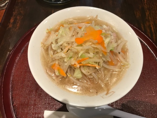 「タンメン」@餃子とタンメン 天の写真