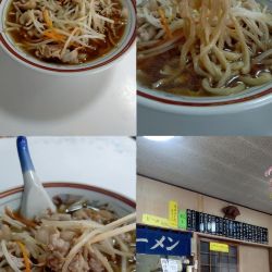 『肉そば(¥1000)』