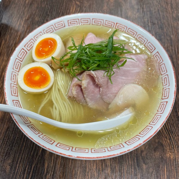 「特製塩らぁ麺+チャーシュー丼  ￥1200+￥380」@らぁ麺 大金星の写真