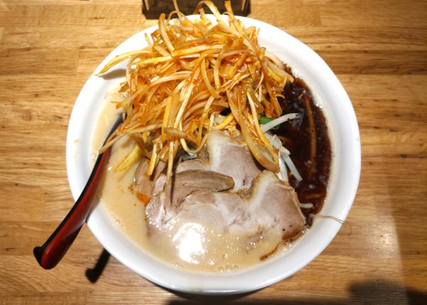 「黒味噌ラーメン（880円）」@花木流味噌 成増総本店の写真