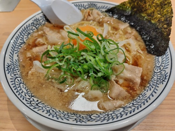 「肉そば　※柚子こしょうおろし：あり」@丸源ラーメン 練馬関町店の写真