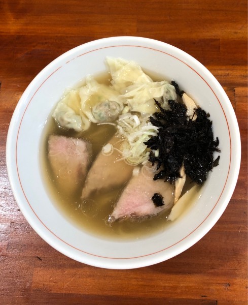 「中華そば塩ワンタン（800+150）」@麺処72の写真