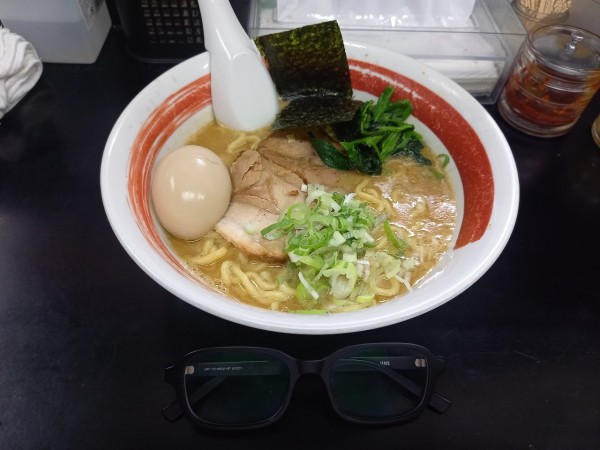 「ラーメン(店内クーポン味玉)」@らーめん正道の写真