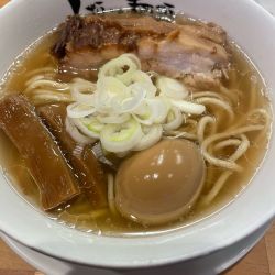 らーめんmacro 厚切りチャーシュー煮卵トッピング