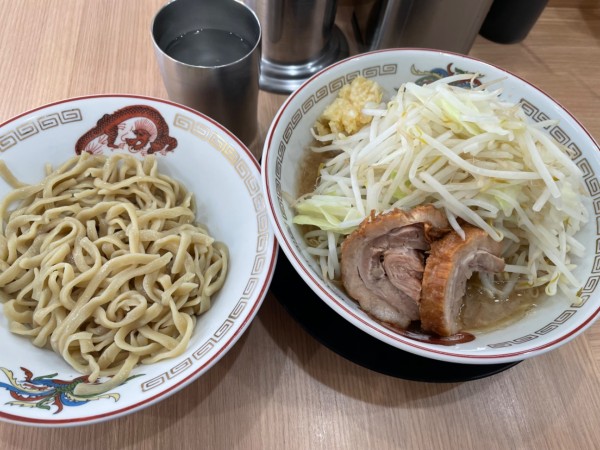 「ミニつけ麺」@ラーメン豚山 金沢文庫店の写真