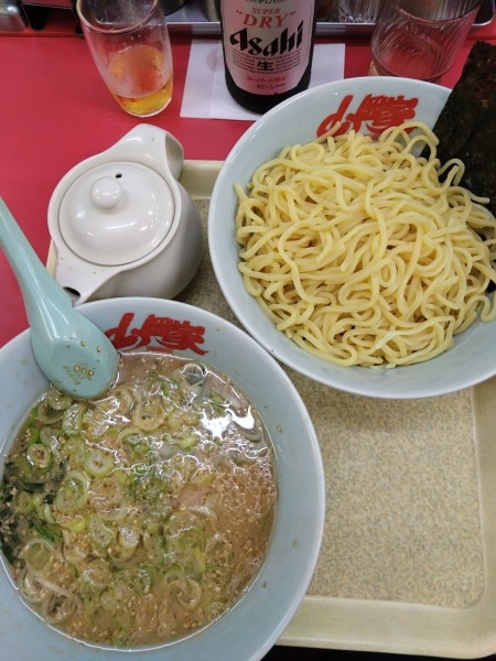 「つけ麺（醤油）」@ラーメン山岡家 東金店の写真
