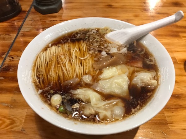 「わんたん中華そば」@世田谷製麺所の写真