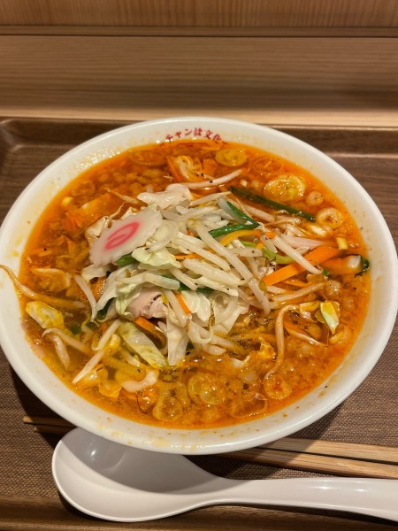 「旨辛タンメン　830円」@ラーチャン専門 我武者羅 四谷店の写真