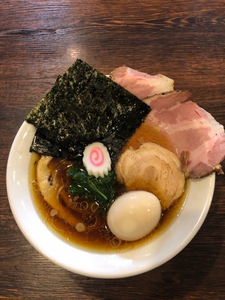 「特製中華そば」@麺屋 真心の写真