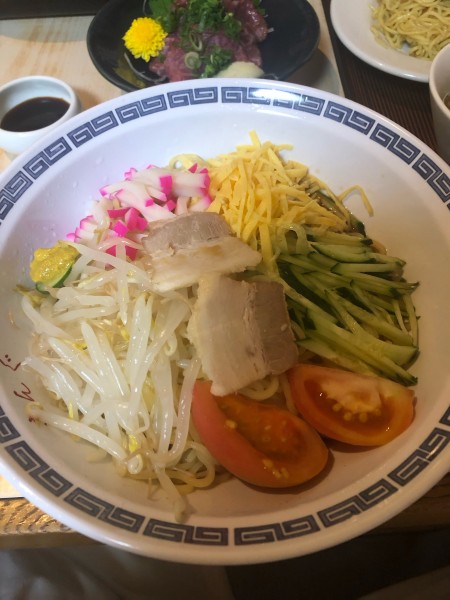 「冷やし中華」@旬の料理・中華そば きんぐの写真