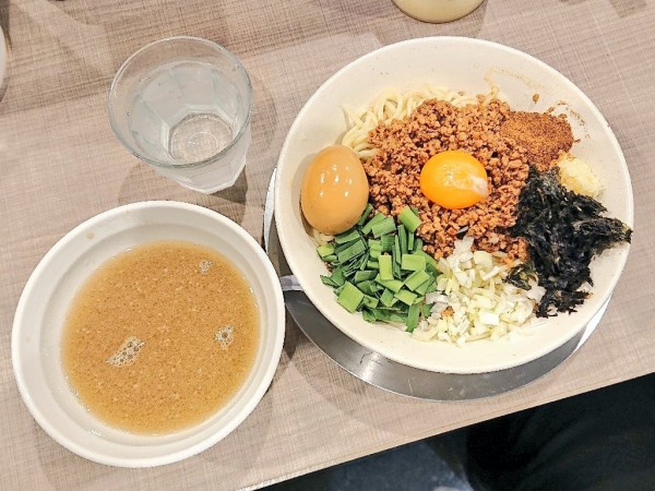 「台湾つけめん、味玉」@エキトンの店 井の庄の写真