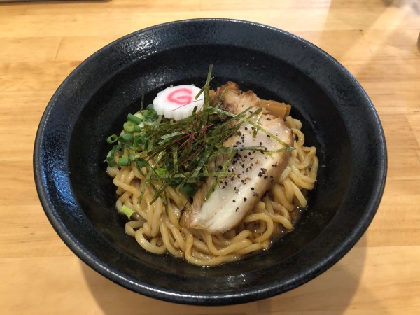 「辛そば」@油そば専門店 斬の写真