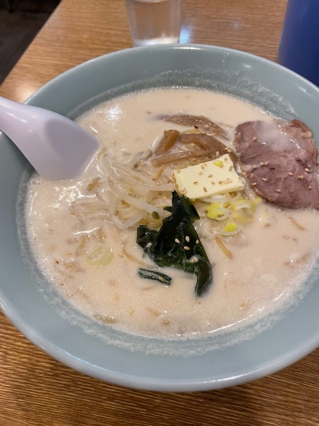 「みそ牛乳らーめん」@らーめん 八坪屋の写真