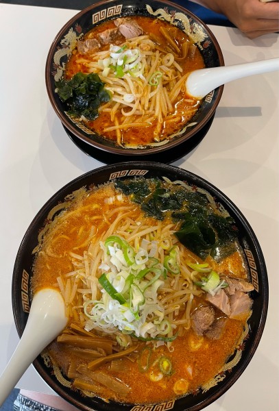 「でっかいどう(辛味噌、大盛り)」@北海道らーめん みそ熊 自由が丘店の写真