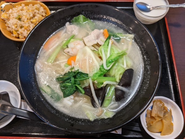 「肉野菜タンメン：950円」@広東料理 瑞華樓の写真