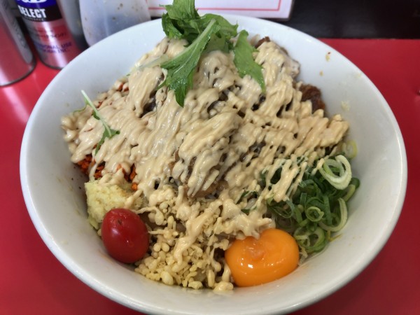 「冷やしまぜそば」@用心棒 本号の写真